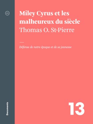 cover image of Miley Cyrus et les malheureux du siècle